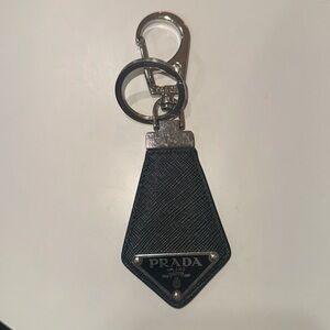 Prada Leather Key Holder